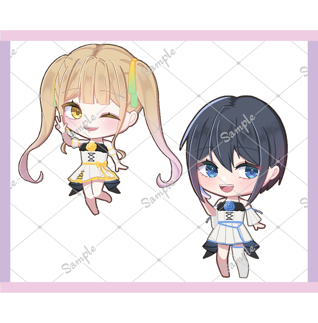 ミニキャラ、デフォルメキャラ作成します ポップでかわいい表情豊かなキャラクターを制作します！ イメージ5