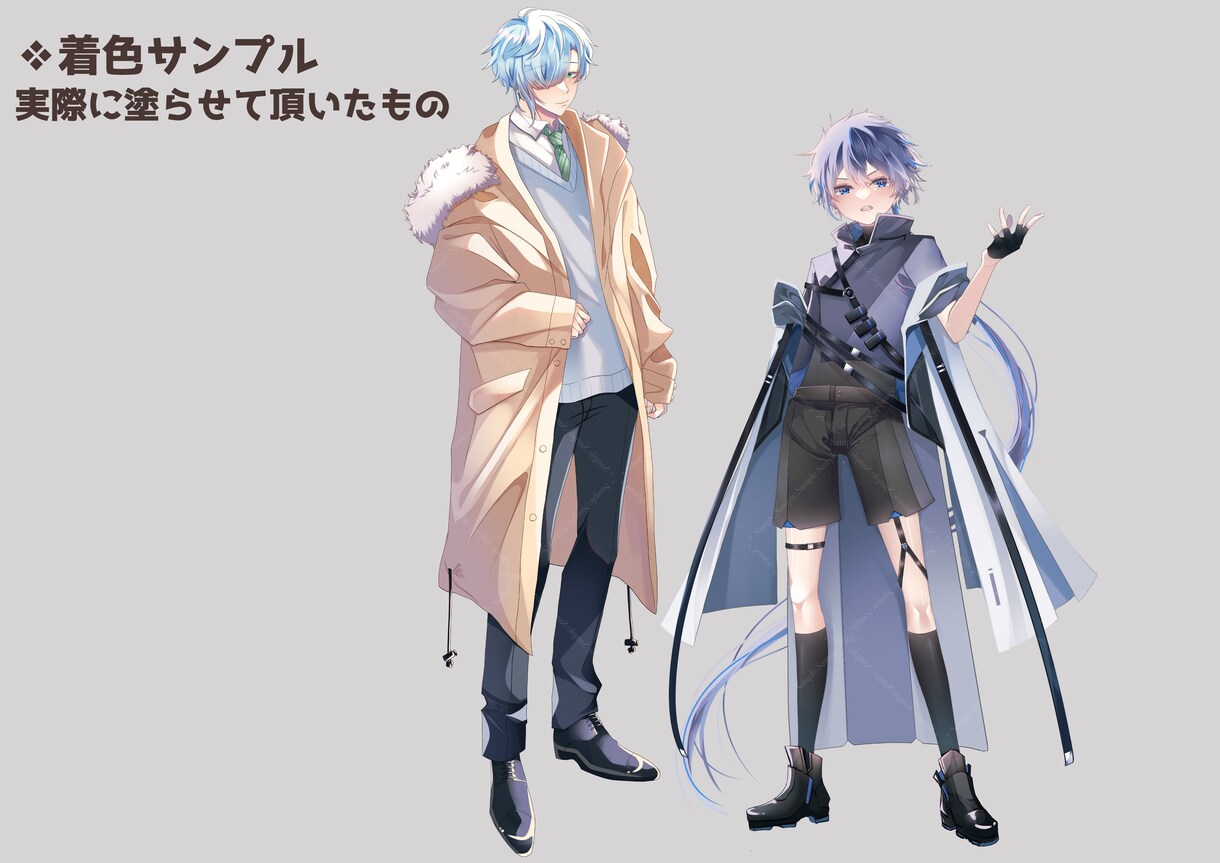 最短5日以内！あなたの線画、塗ります 透明感のある塗りであなたのイラストを着色いたします イメージ5