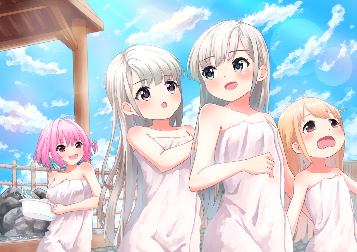 イラスト制作承ります 観賞用、Vtuber、立ち絵何でもござれ！可愛いの描きます！ イメージ1