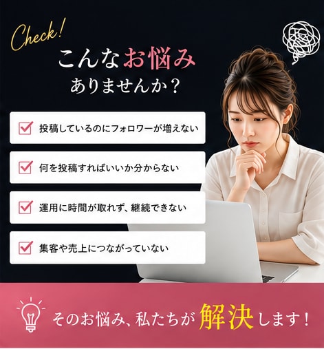 事業を伸ばすInstagram運用をサポートします Instagram運用代行投稿作成から集客まで丸ごとサポート イメージ2