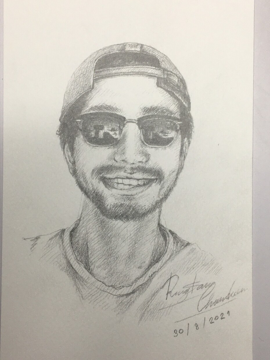 思い出作り♪写真をもとに人物や猫の似顔絵を描きます 家族や恋人、友達、ペット、また去ってしまった人やペットの為に イメージ10