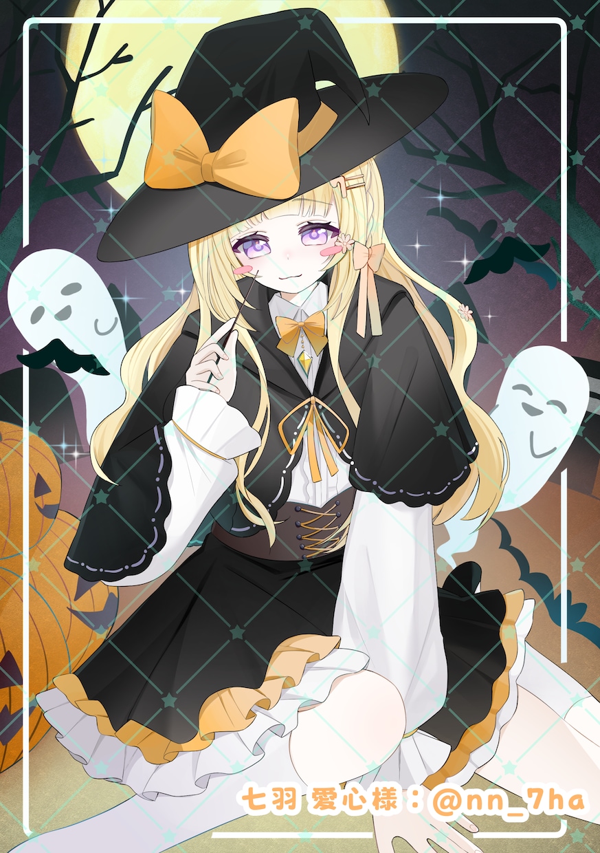 先着2名様限定！ハロウィン向け量産イラスト制作ます 配信やSNSに！魔女っ子量産プラン イメージ4