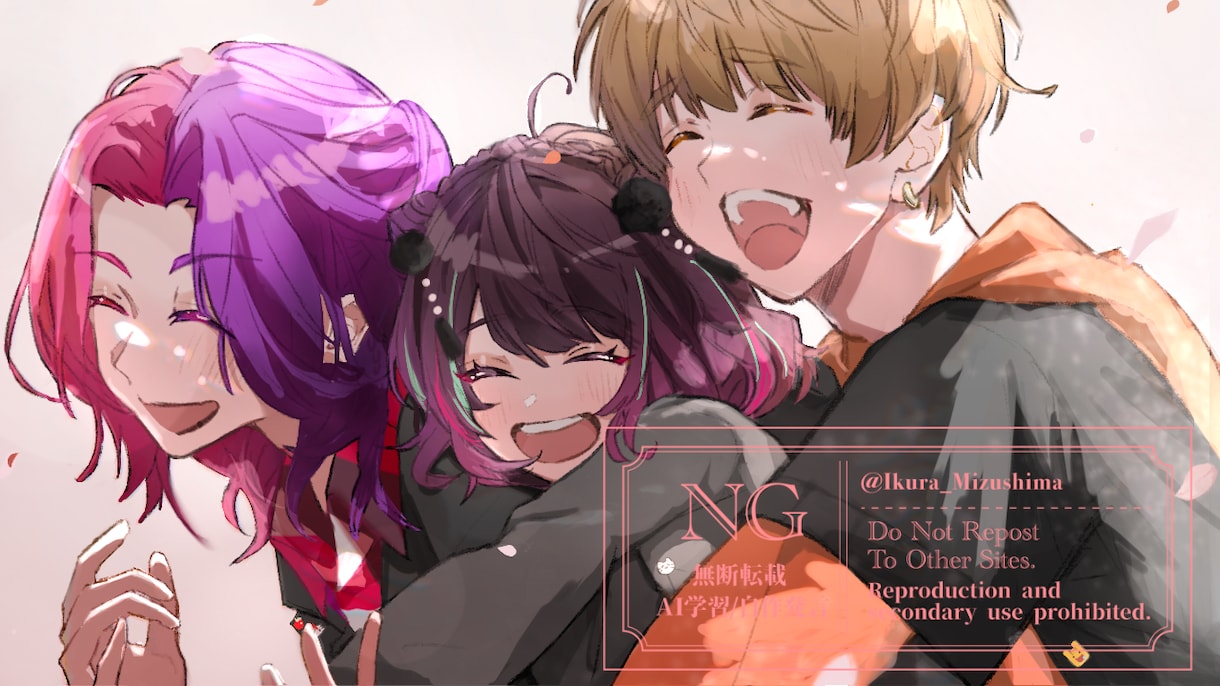 物語と空気感を纏うオシャレな一枚絵を描きます 手描き感のあるエモーショナルなキャラクターイラスト イメージ7