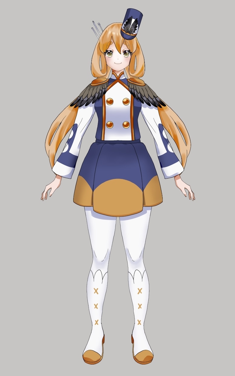 OCキャラ立ち絵描きます アニメ塗りかブラシ塗りで制作します。 イメージ2