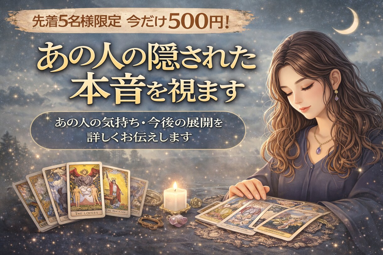 あなたの恋が動く時期を視ます 恋が進展する時期ときっかけを占います！ イメージ4