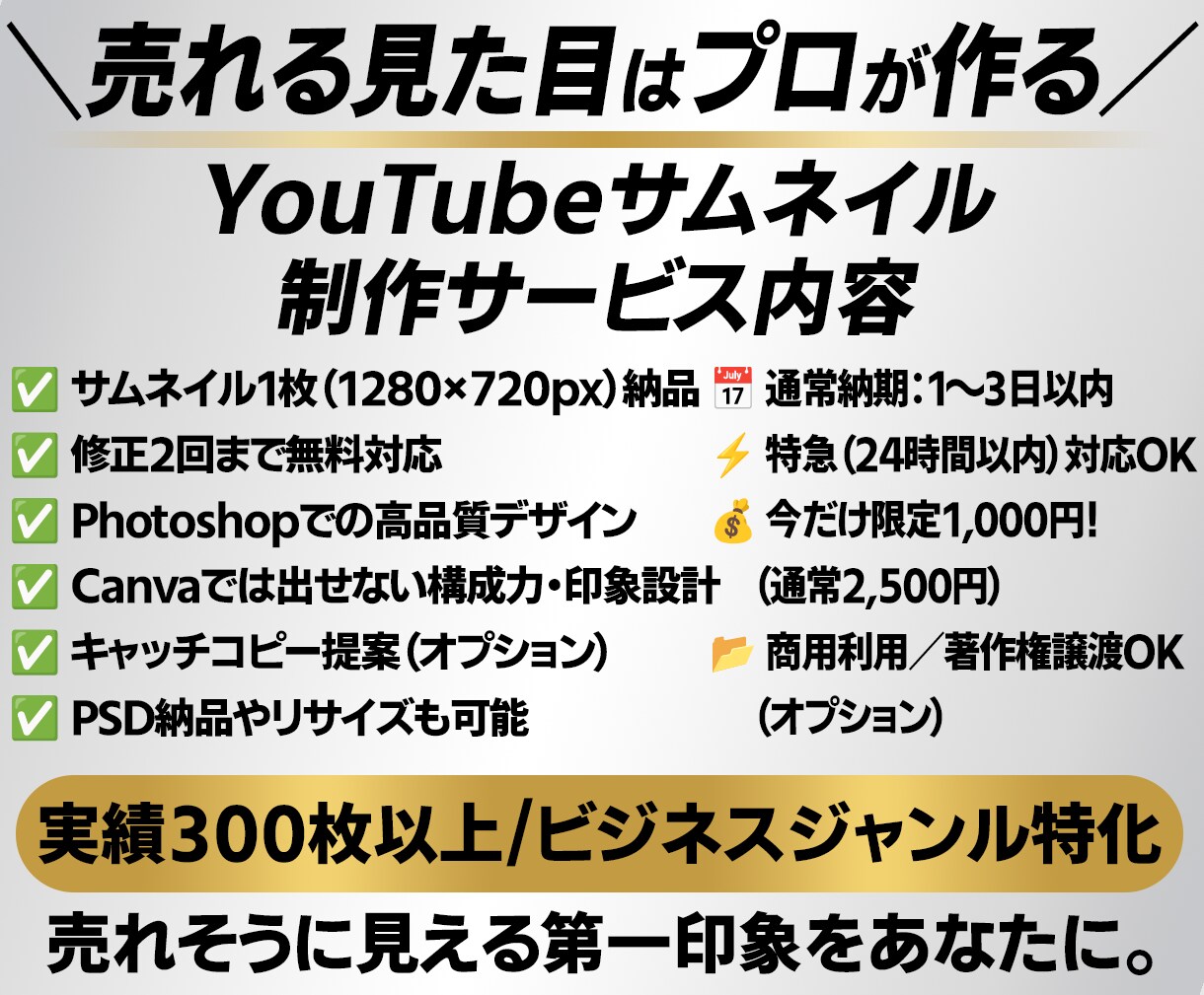 バズり型｜ビジネス発信者向け画像制作します 見た目で信頼を勝ち取る！売れる印象をデザインで再現 イメージ2