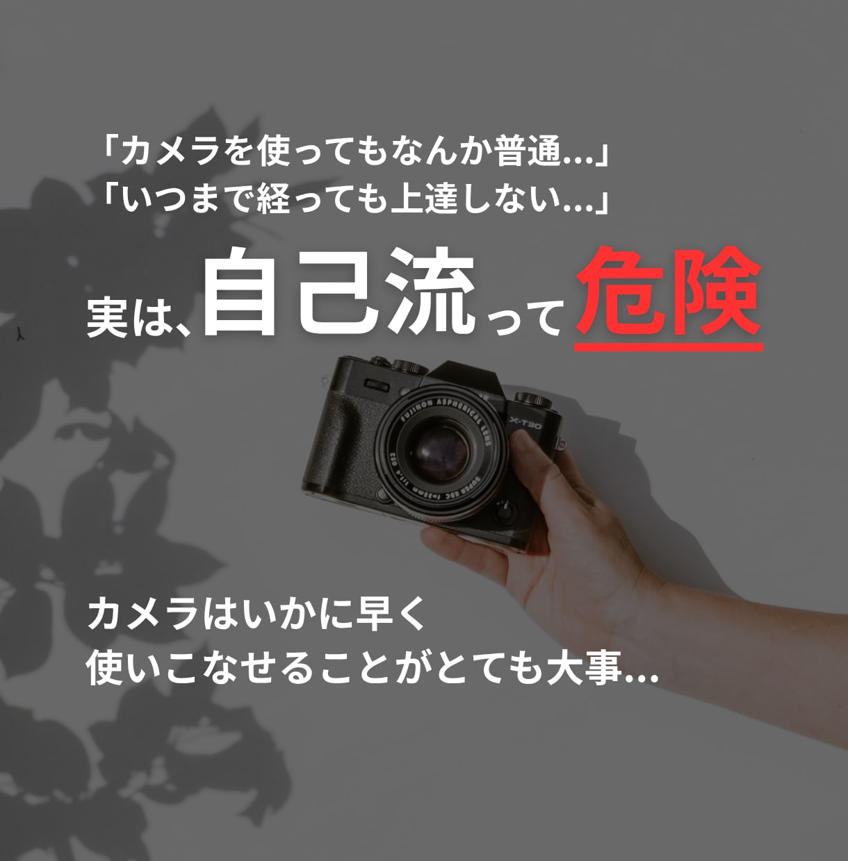 カメラのお悩みをマンツーマンで解消します 初心者も安心！SNS総フォロワー2000人越カメラマンが指導 イメージ3