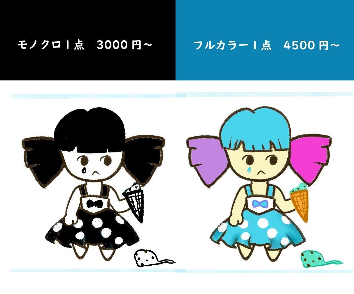 シンプルな手描き風ゆるイラスト描きます 印刷&WEB に手描き風の可愛いカットイラストを素早くお届け イメージ3