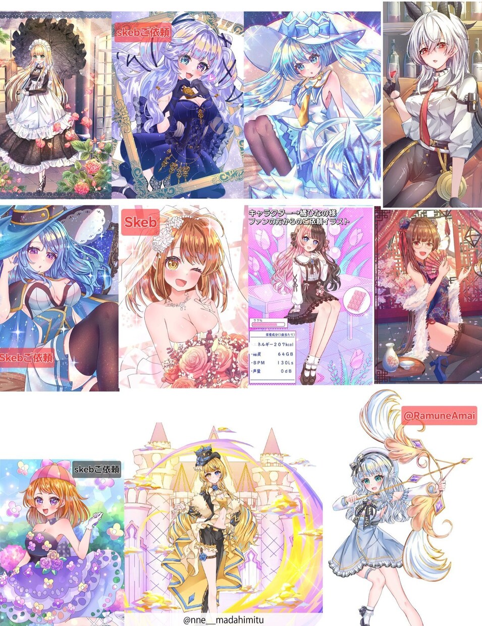 Vtuber向け！可愛い×高品質イラスト制作します 細部までこだわった1枚を制作いたします。 イメージ4