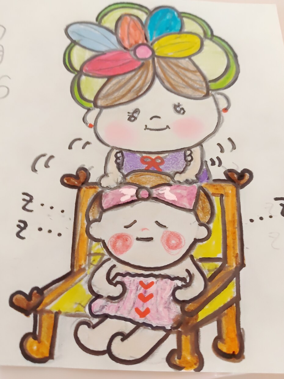 心がほっこりするようなイラストを描きます 洋菓子店のウエルカムボードや保育園に配る広告等を作成しました イメージ8