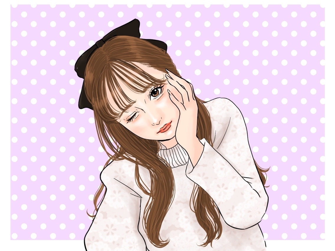 上半身まで⭐︎お写真のままのポーズでお描きします 違うポーズ、別の髪型、目をもっと大きくなどなんでもOKです! イメージ2