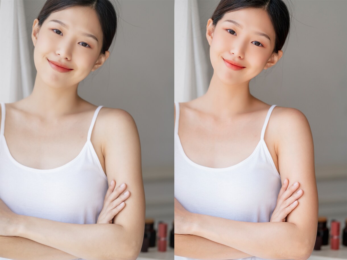 手軽に肌補正、体型補正承ります プロにサクッとレタッチ頼んでみませんか？ イメージ4
