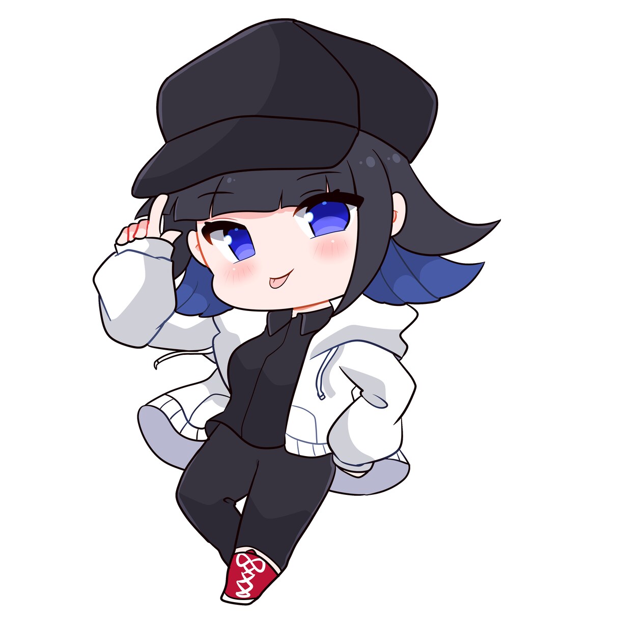 商用利用可！シンプルで可愛いイラスト描きます 表情差分付き！SNS･配信･グッズ製作などにどうぞ！ イメージ7