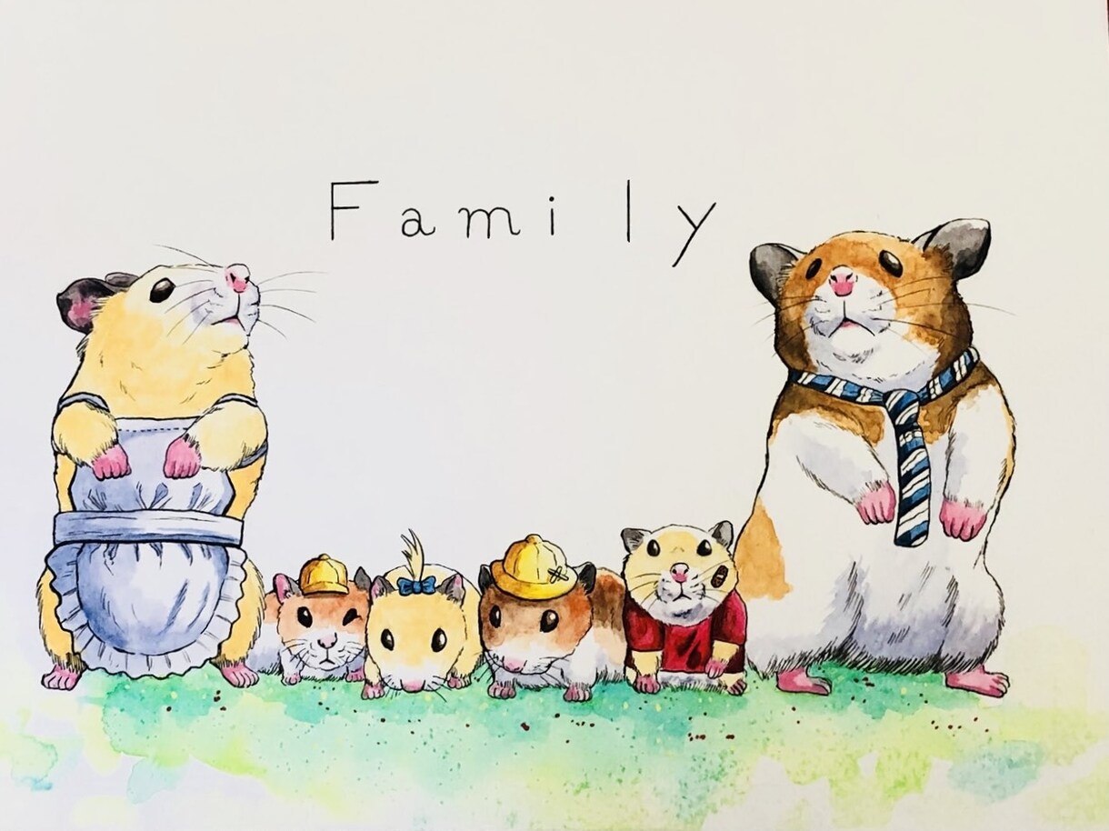 かわいい動物たちのイラストを描きます オーダーメイドであなただけのイラストやグッズを提供！ イメージ10