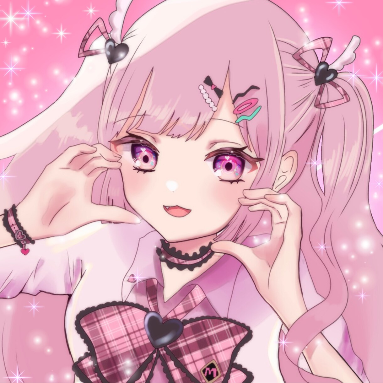 1週間以内納品！立ち絵、アイコン、1枚絵描きます 配信用のサムネイル、生誕イラストなどお描きします！ イメージ6
