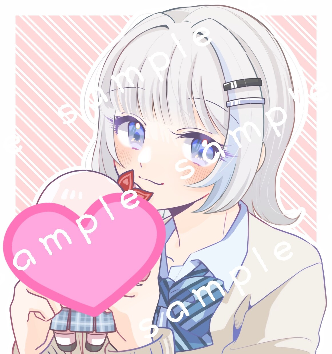 鮮やかで可愛いイラストを制作します 可愛い女の子男の子、SDキャラも得意です！ イメージ5