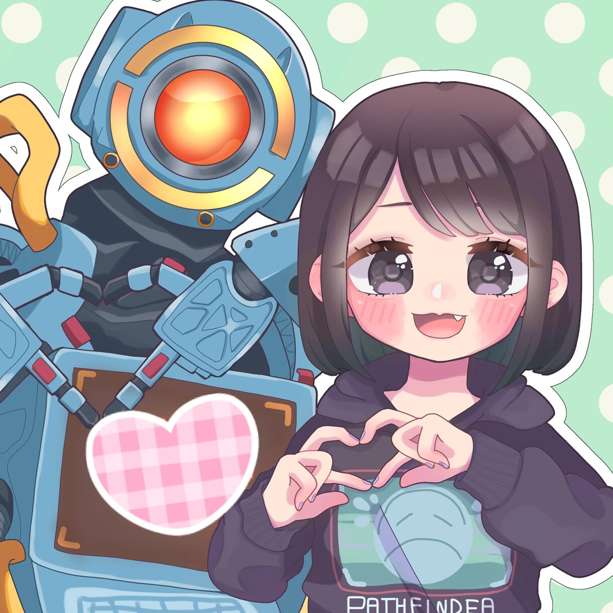 かわいいSNSアイコン、ヘッダーお描きします 世界に１つ！あなただけのキラキラかわいいイラスト♡ イメージ4