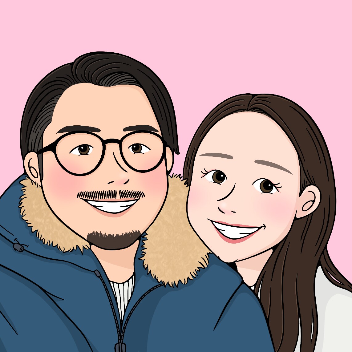 個性派★アメリカンポップな似顔絵お描きします 〜SNSアイコン・記念日・プレゼントなどに〜 イメージ7