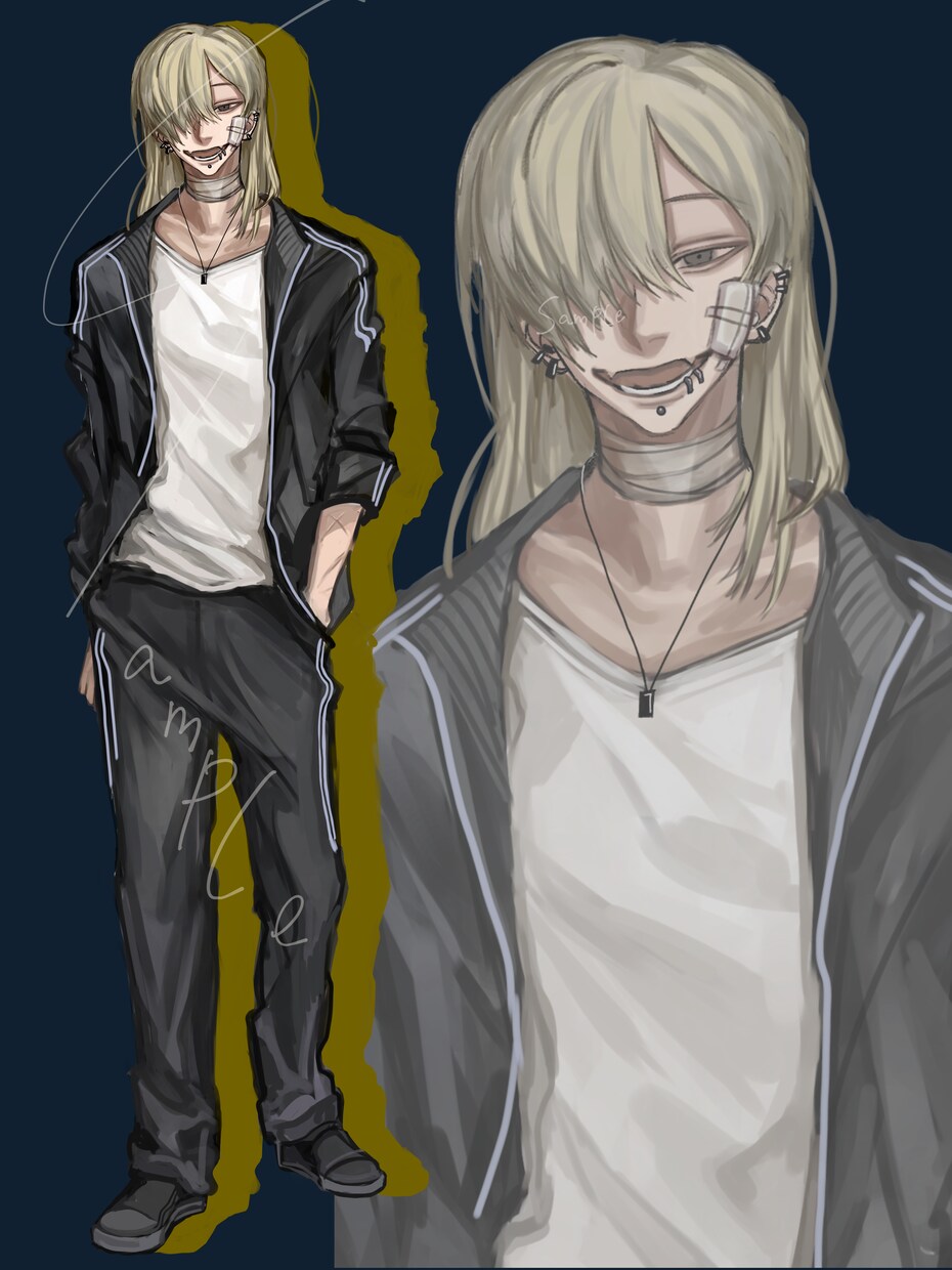 アイコン・TRPG立ち絵・動画サムネを描きます アニメっぽさを残したちょっとリアルな塗りが得意です イメージ2