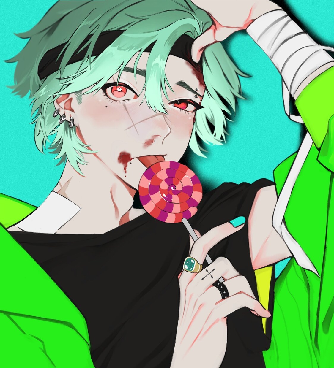 動画サムネイル・配信背景等エモいイラスト描きます 1発で目を引くエモいイラスト描きます。 イメージ6