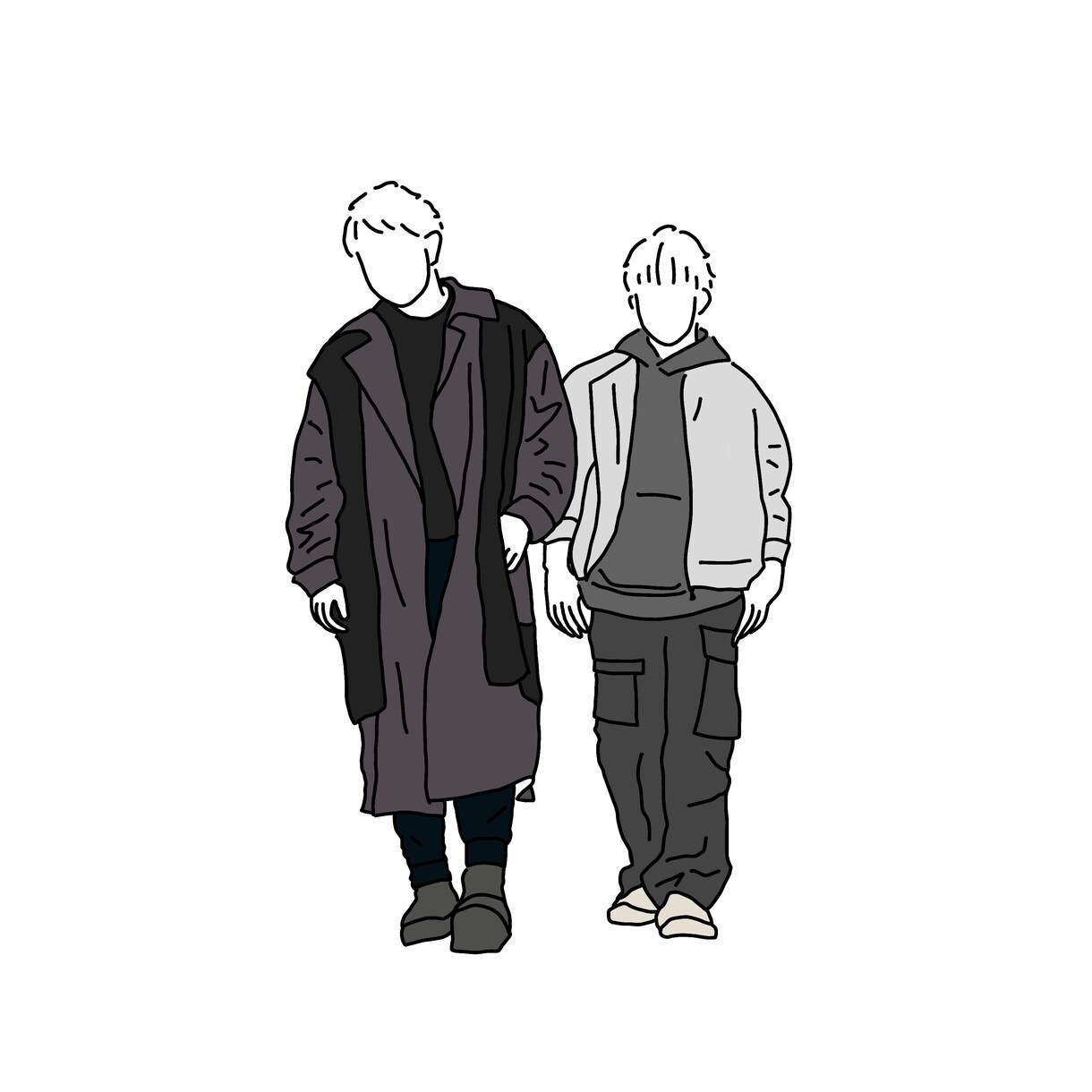 あなただけの線画イラストを描きます ご自身のアイコンや、プレゼントにイラストはいかがですか？？ イメージ6