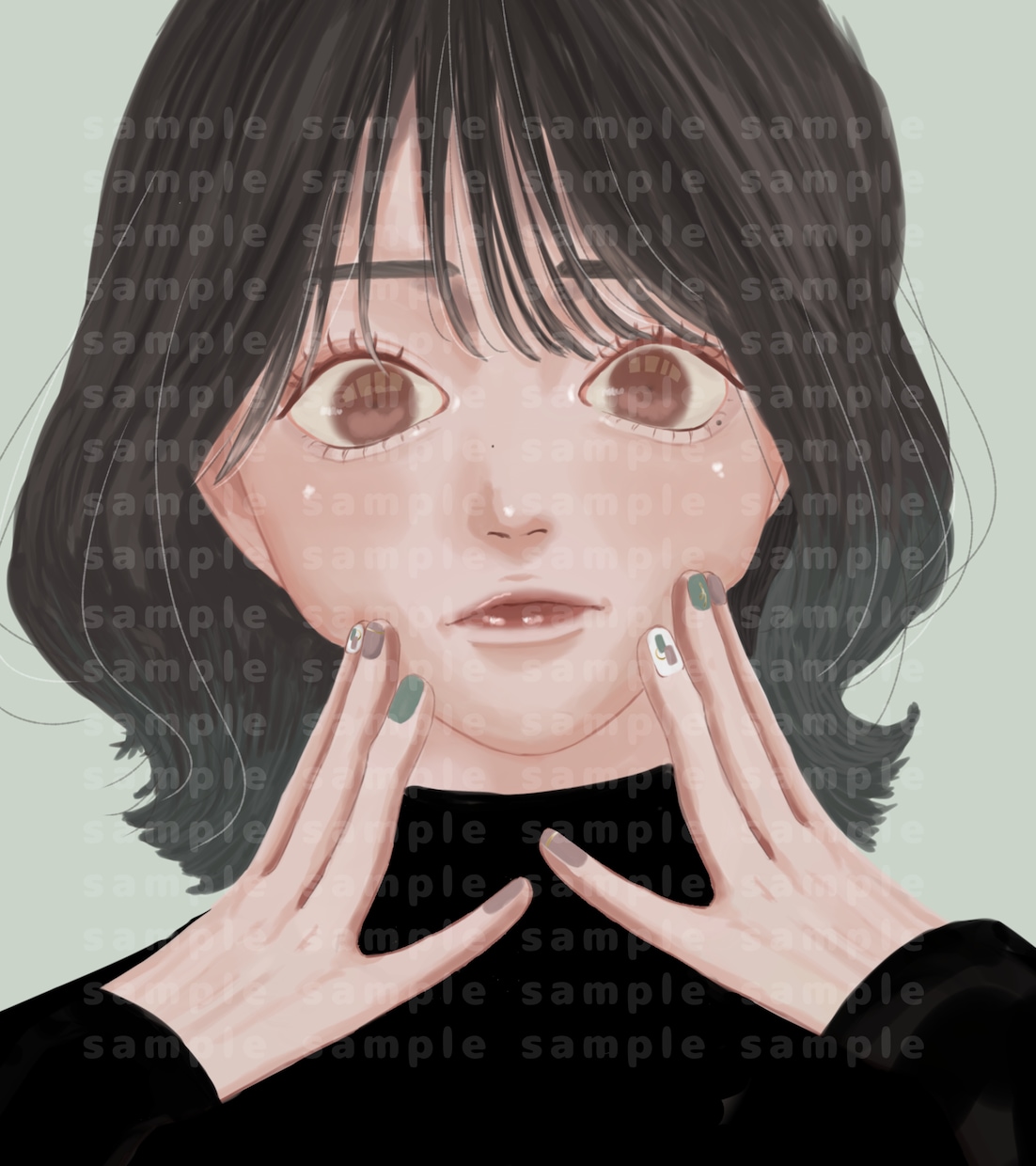 SNS等のアイコン背景画を提供します 自分だけのアイコンを提供します イメージ9