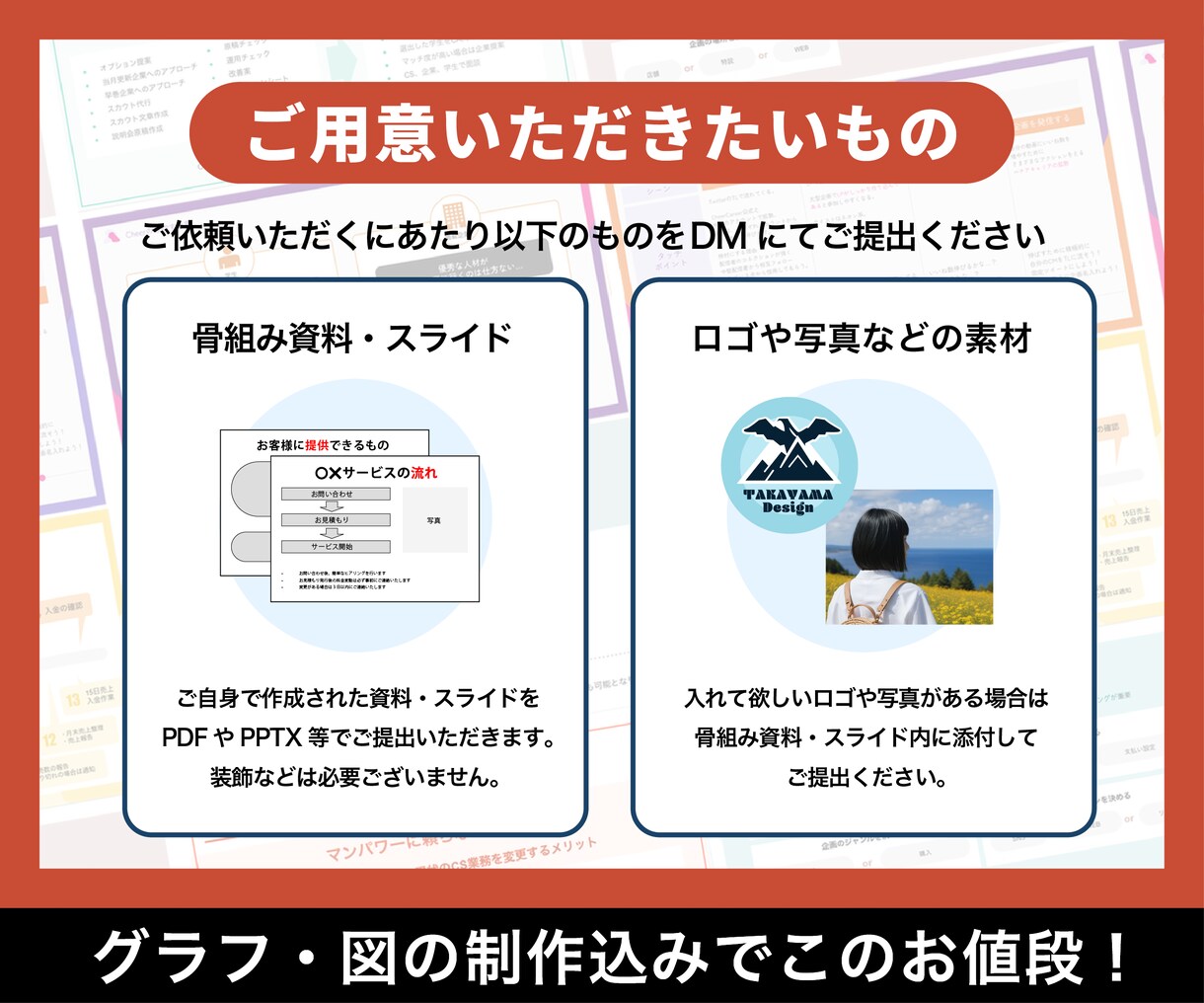 面倒な資料作成 代行します 資料作成に時間を取られるなら即購入！最速で作成いたします！ イメージ8