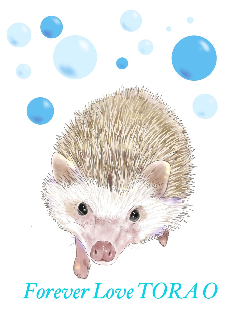透明感のある優しいペットのデジタル似顔絵描きます いつまでも飾りたくなるリアルであたたかみのある仕上がりに イメージ2