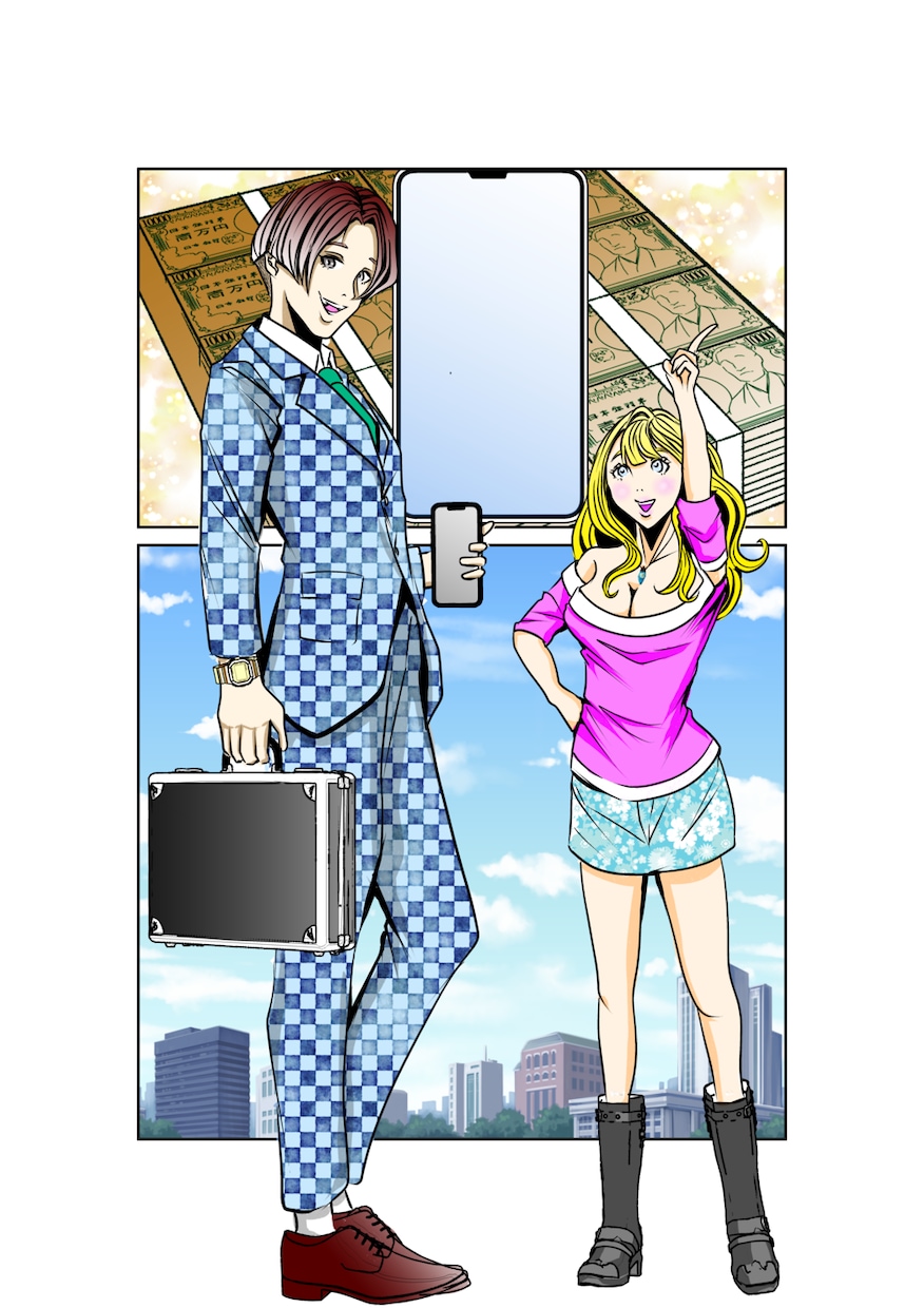 イメージのみでもOK！ご想像の物語を漫画にします ★商用、個人問いません！カラー・モノクロ対応しております！★ イメージ9