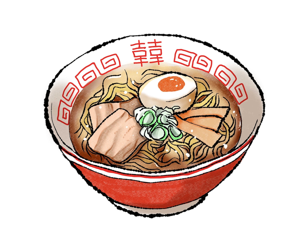 お料理の絵を描きます お店のメニューや記念のお料理を絵にしませんか？ イメージ2