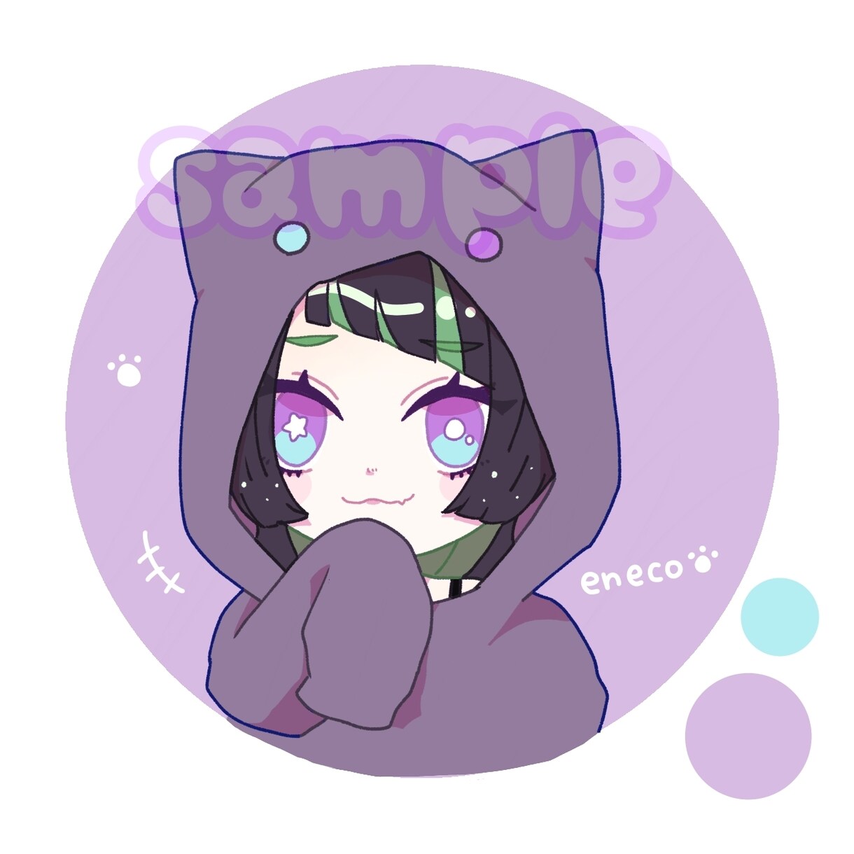 デフォルメキャラのイラストアイコン承ります ゆるくてかわいいイラストを低価格でお描きします！ イメージ3