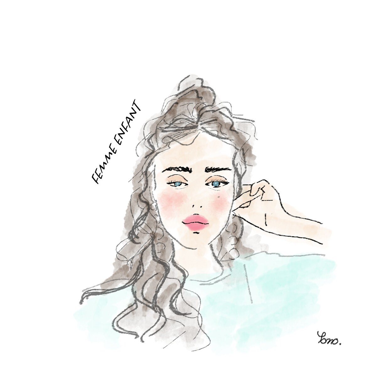 商業OK！水彩画タッチのお洒落人物イラスト描きます オプションでグッズへの使用・販売も◎ イメージ4