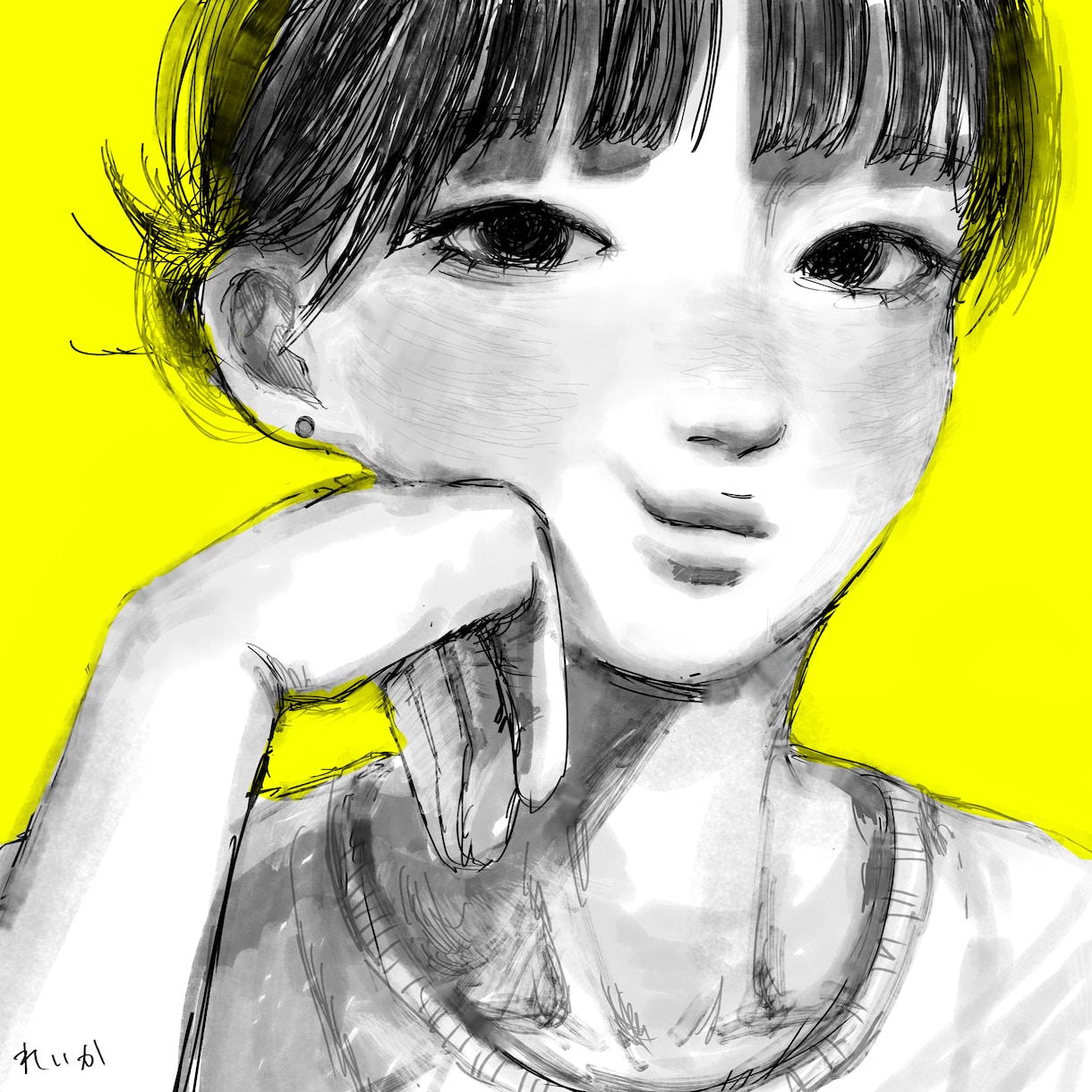 一目見て惹かれるような、魅力的な絵を描きます 雰囲気ある絵作りをするよう心がけています！どんなタイプでも可 イメージ1