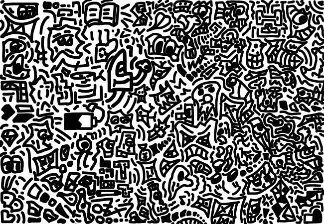 ゆるいキャラを枠いっぱいに書きます SNSのアイコンや部屋に飾れます！ イメージ1