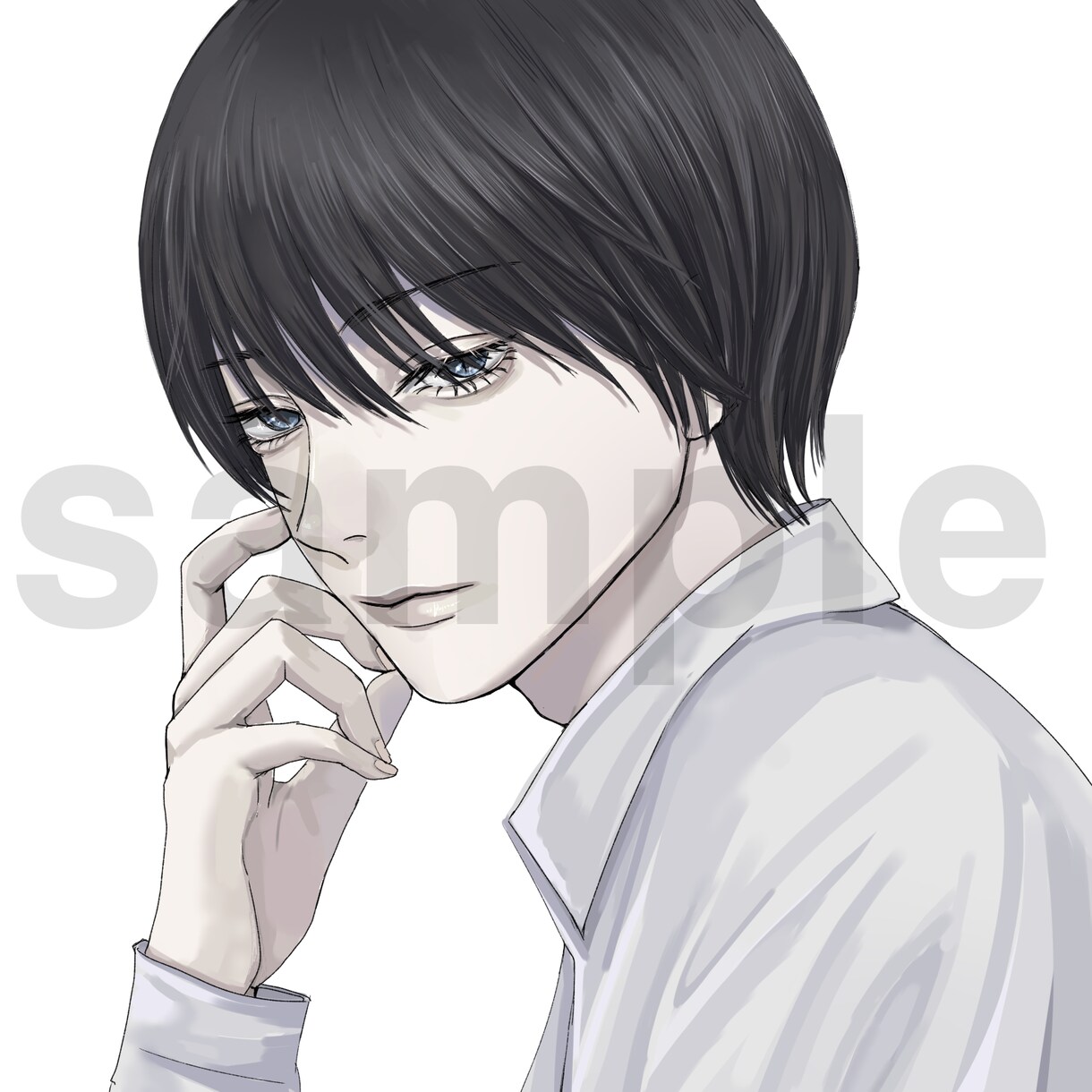 SNSなどで使えるアイコンイラスト作成します ヘッダー、似顔絵、キャス画も対応可〇 イメージ2