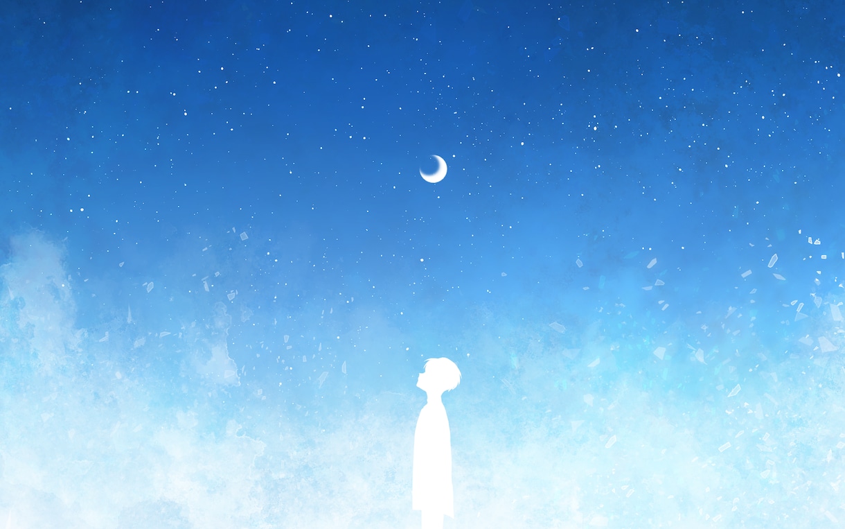 シンプル・透明感あるイラストを描きます きれいめ１枚絵✦人物・背景どちらも可能です◎ イメージ1
