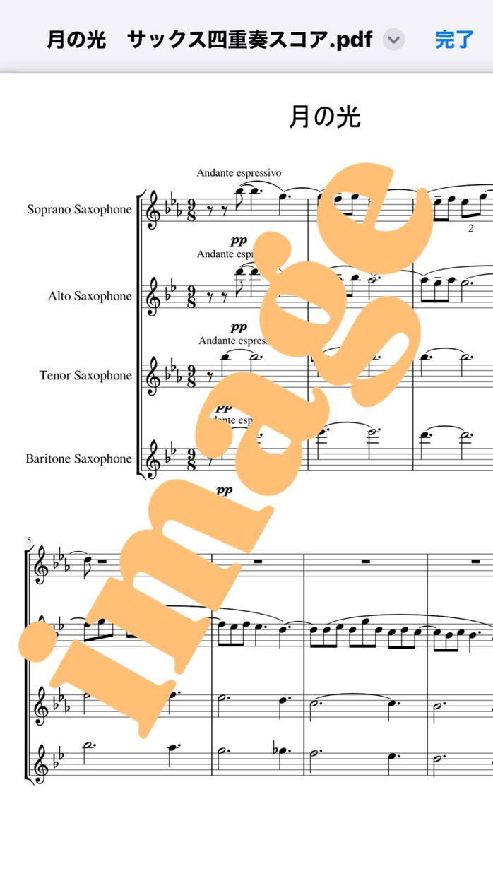 音源から耳コピをしオリジナル譜面を作成します ボーカル譜・ピアノ（初級〜上級）・ピアノ弾き語り・管楽器等 イメージ1