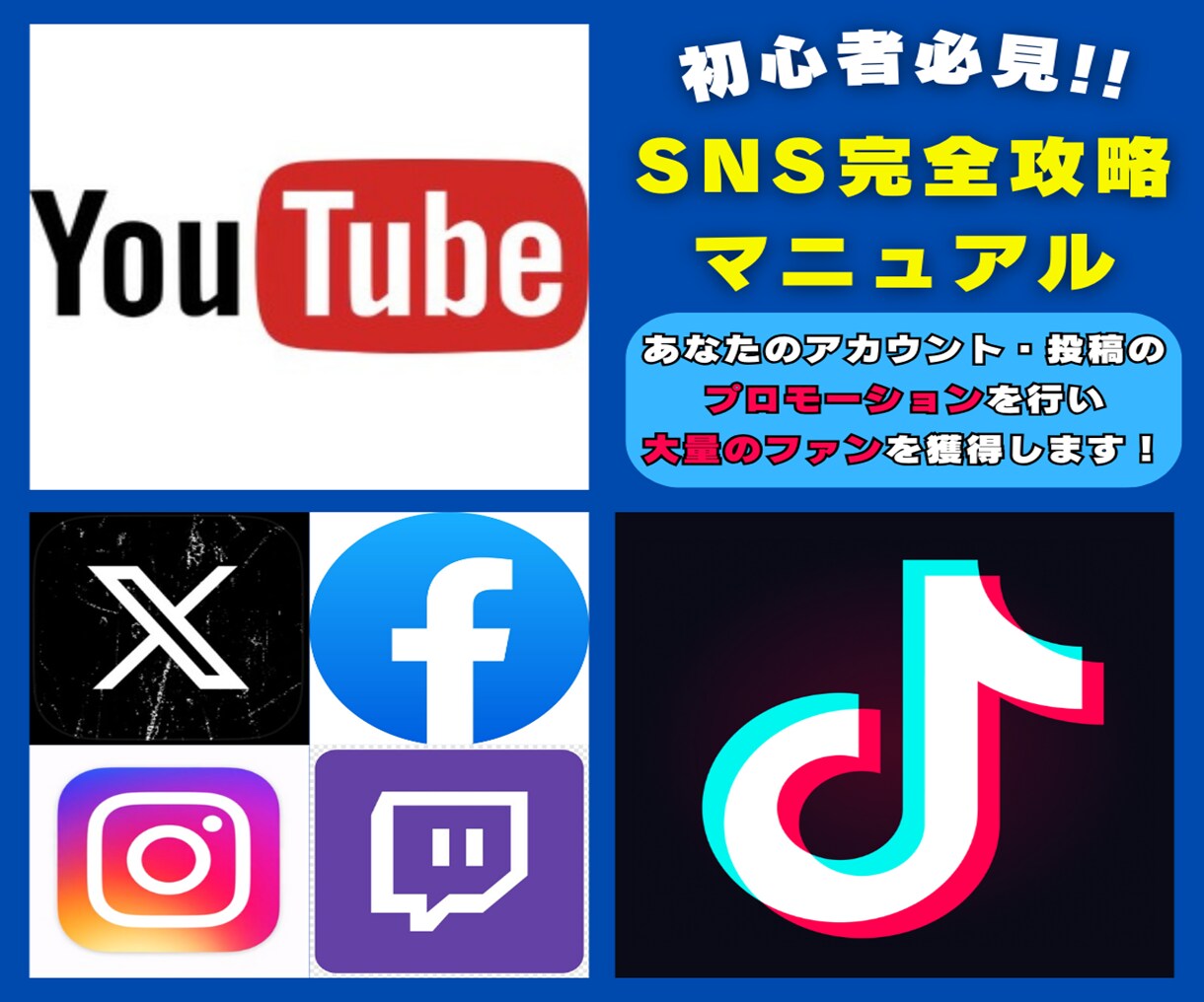 副業を始めたい！SNS収益化への近道教えます 動画投稿やSNS初心者の方、伸び悩んでいる方にオススメ！ イメージ1