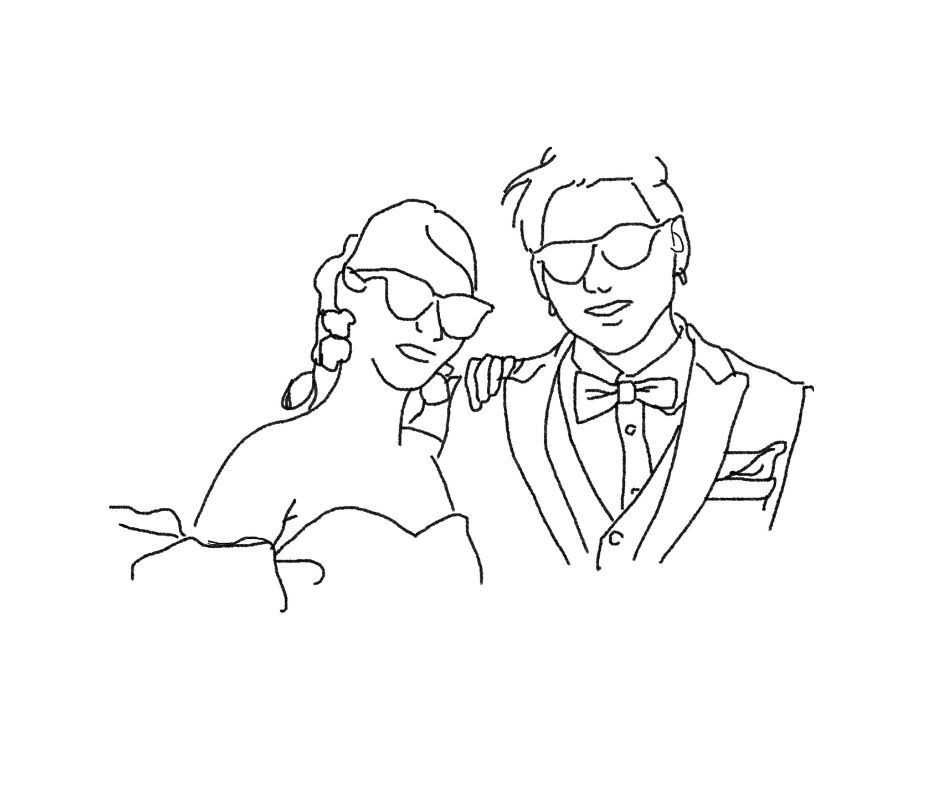写真からシンプルアイコン、似顔絵描きます SNSのプロフィール画像！自分ロゴ！プレゼント用にもOK！ イメージ4