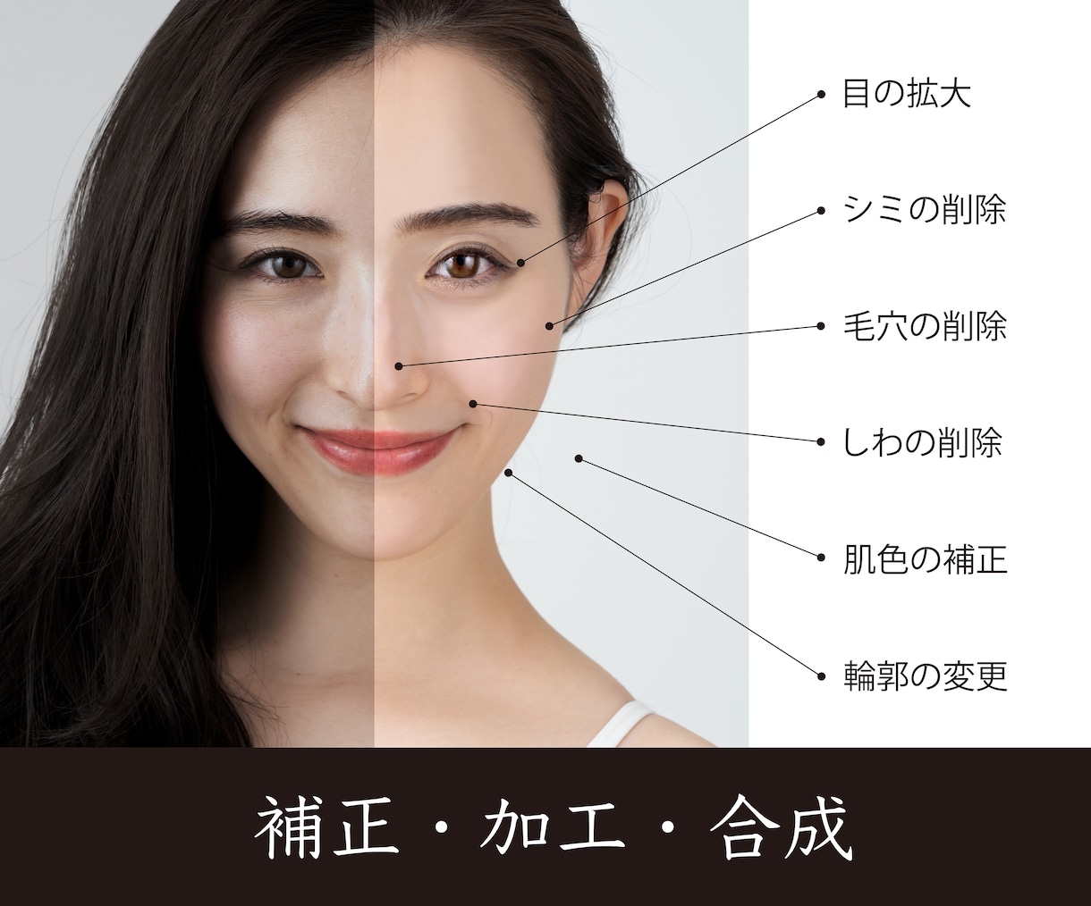 画像の編集、どんなご依頼でも承ります 切り抜き・合成・補正など、点数も1点〜数百点以上受付ます! イメージ2