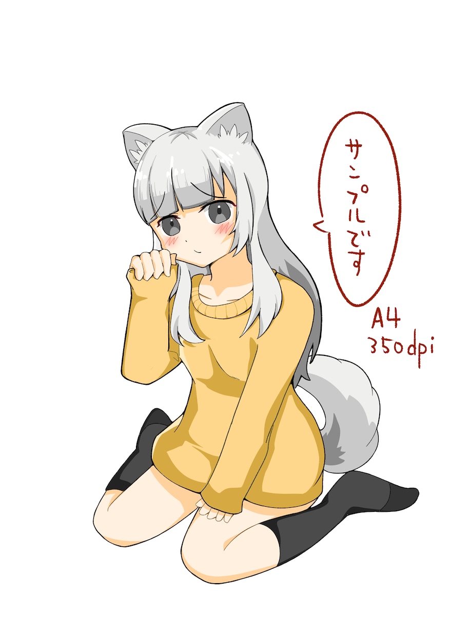 キャラクターイラストお描きします 立ち絵、アイコンなどにご利用になれます イメージ3