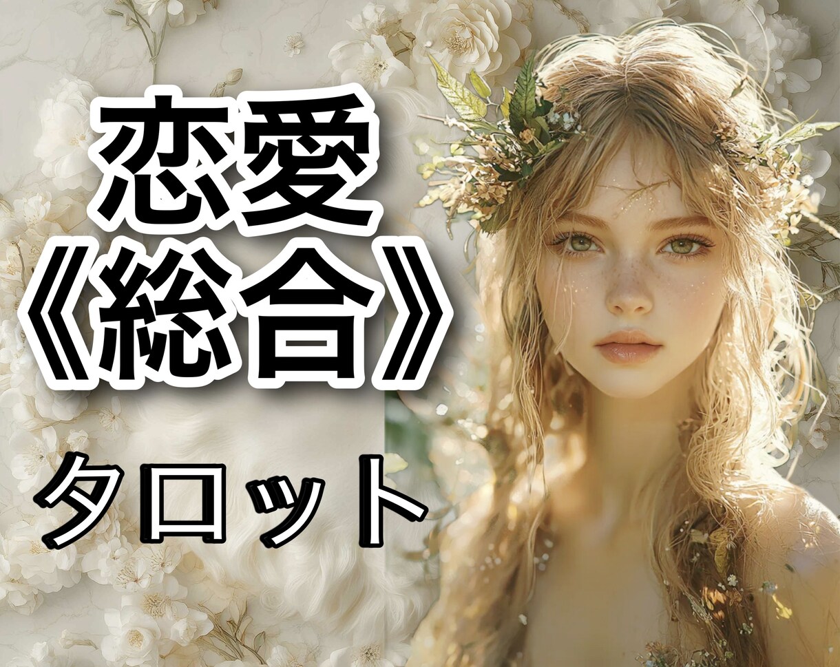 恋愛のお悩みならどんな事でもOK!総合的に占います タロット鑑定歴30年!資格もあります! イメージ1