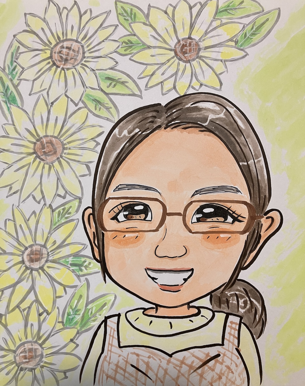 水彩絵の具で手描きのアイコン作成します 唯一無二の手描きアイコンです　ペットちゃんでも描けます イメージ7