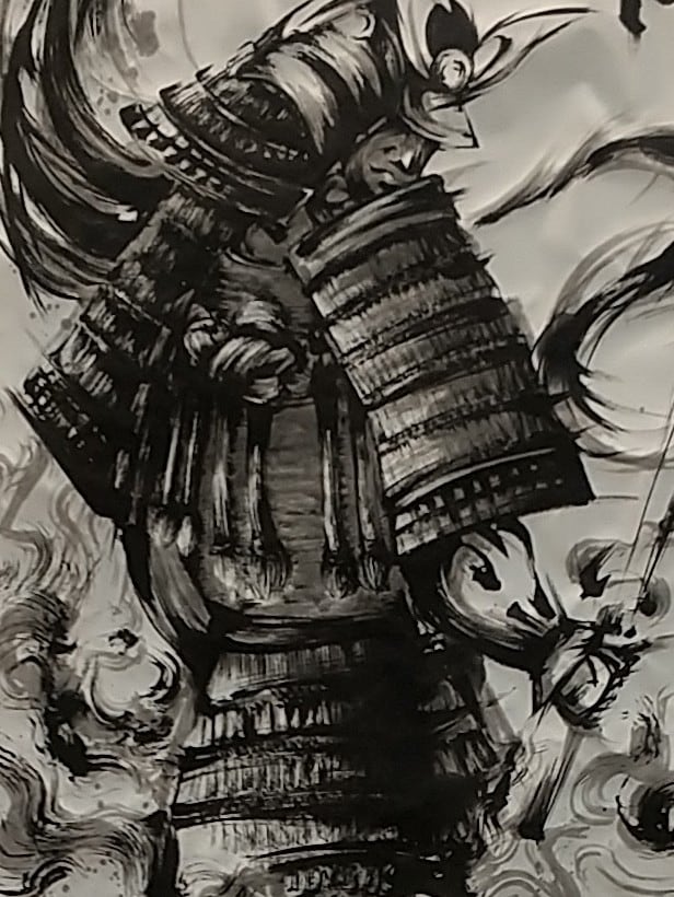 墨絵で描く戦国武将売ります 国内外で活躍する絵師が貴方の為に1から作ります。 イメージ3