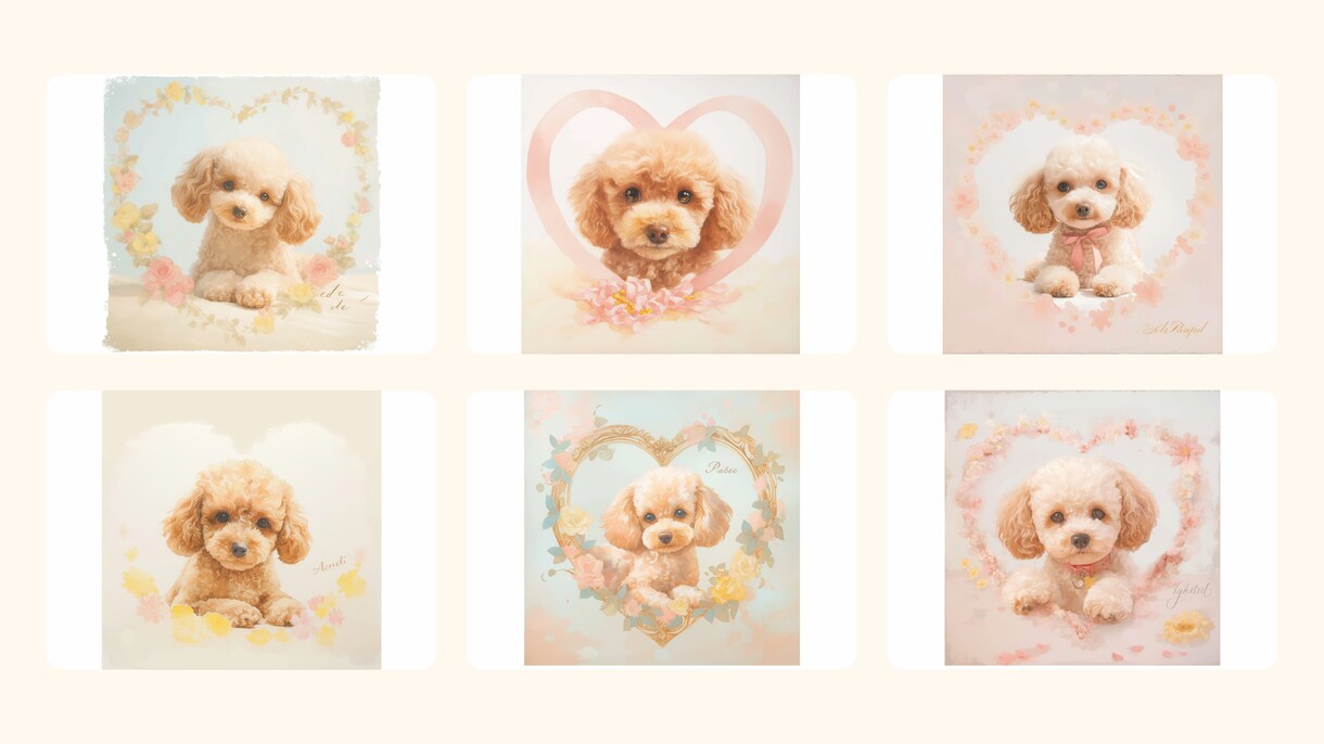ペットのイラストをおしゃれなパネルにします パネル＆データお渡し＊プレゼントにも喜ばれています。 イメージ4