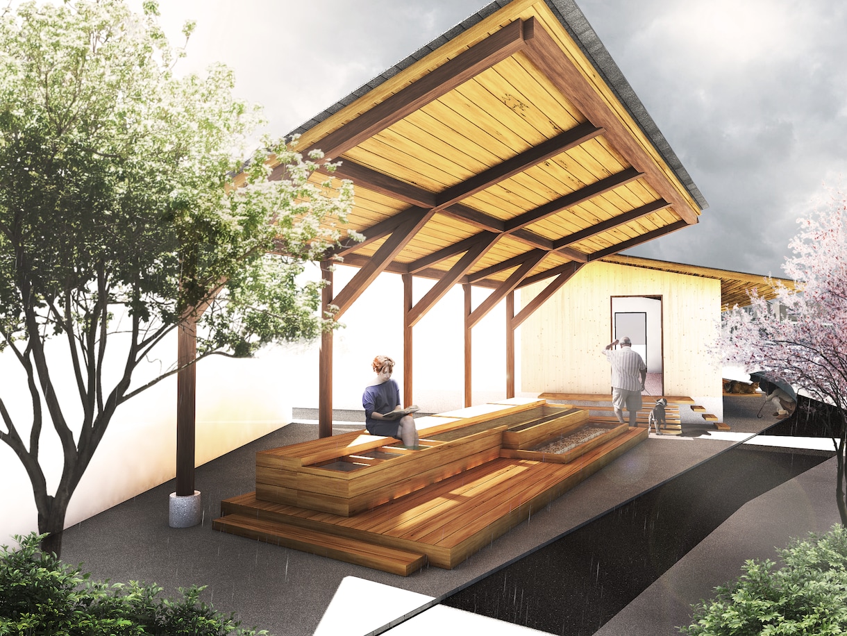 学生向け◆建築向けパースを作成します イメージをカタチに！【高品質画像加工・高品質レンダリング】 イメージ1