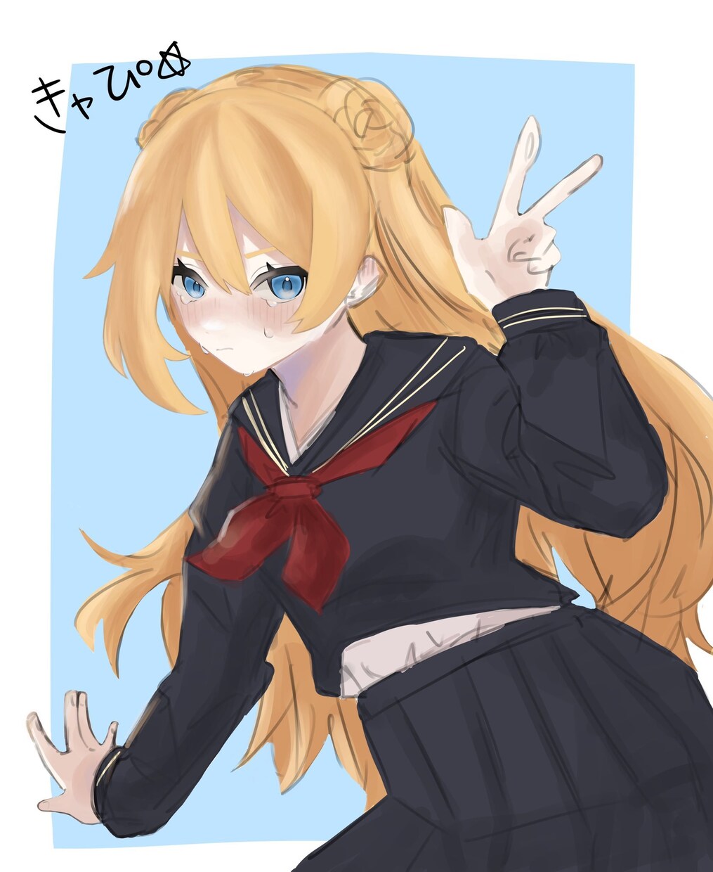 可愛いアニメ風の人物イラストを描きます 可愛い・ダークなど幅広い雰囲気に対応します イメージ2