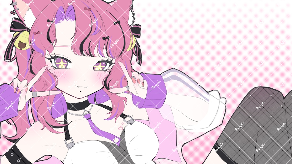 簡易塗りイラストかきます アイコン～サムネイルなど色々な用途で使えます。 イメージ1