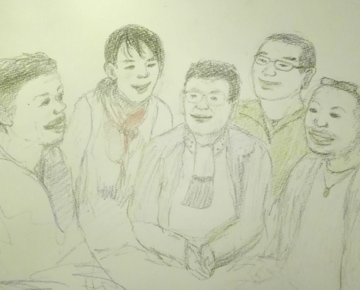 似顔絵描きます お好きな色を教えてください、そちらの色味で制作します イメージ4
