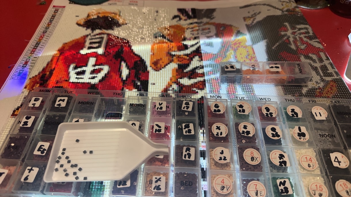 人気爆発！５Dダイヤモンドアート！の代行します 新感覚アート５Dダイヤモンドアート°˖✧◝(⁰▿⁰)◜✧˖° イメージ4
